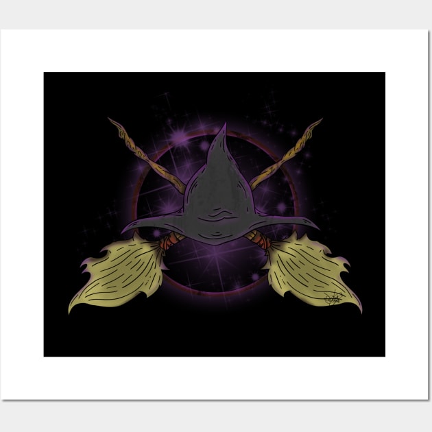 Witchy business Wall Art by schockgraphics